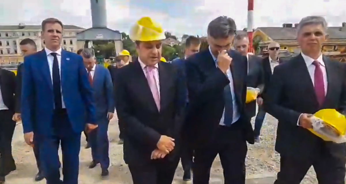 Plenković najavio isplatu plaća pa obišao Uljanik: "Da malo shvatim šta je šta"