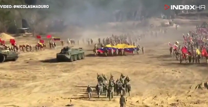 VIDEO Maduro otvorio vojne vježbe u Venezueli, kaže da su najvažnije u povijesti