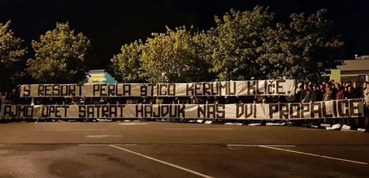 Hajduk od Intera traži objašnjenje zašto Torcida nije mogla unijeti transparente