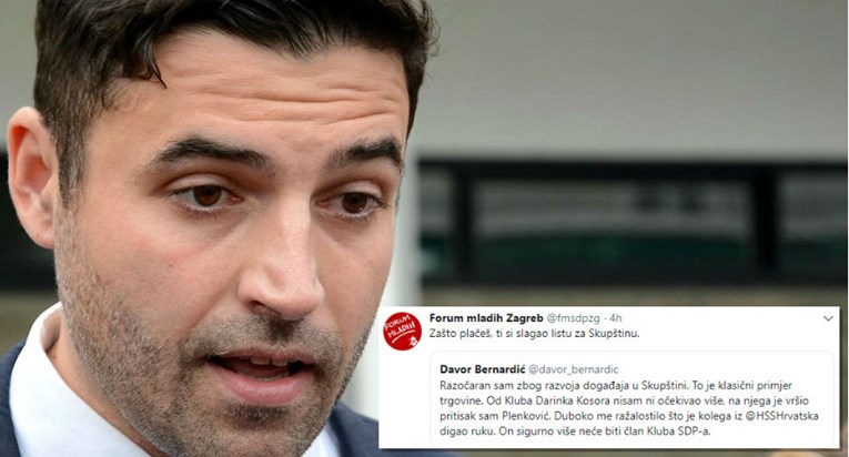 Mladi SDP-ovci spustili Bernardiću: "Zašto plačeš?"