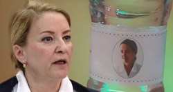 Bizarna kampanja u BiH: Žena Bakira Izetbegovića printa svoje slike na boce vode
