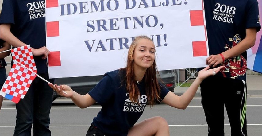 Ruski školarci iznenadili Vatrene prije odlaska iz Roščina: "Bravo Hrvatska, idemo dalje!"