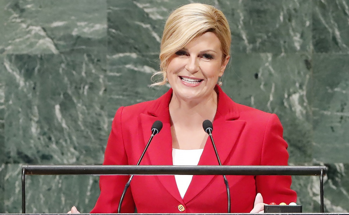 Kolinda u UN-u pričala o nogometu, pogledajte snimku