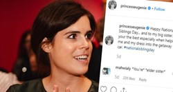 Princezi Eugenie se rugaju zbog greške na Instagramu: "Nije baš pismena"