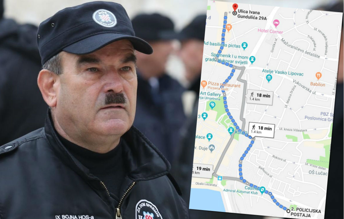 Od splitske policije do DORH-a ima 1,5 kilometara. Izvještaj putuje već tri dana