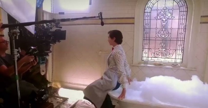 Ostat ćete bez riječi kad vidite kako su snimili scenu s kadom u "Mary Poppins"