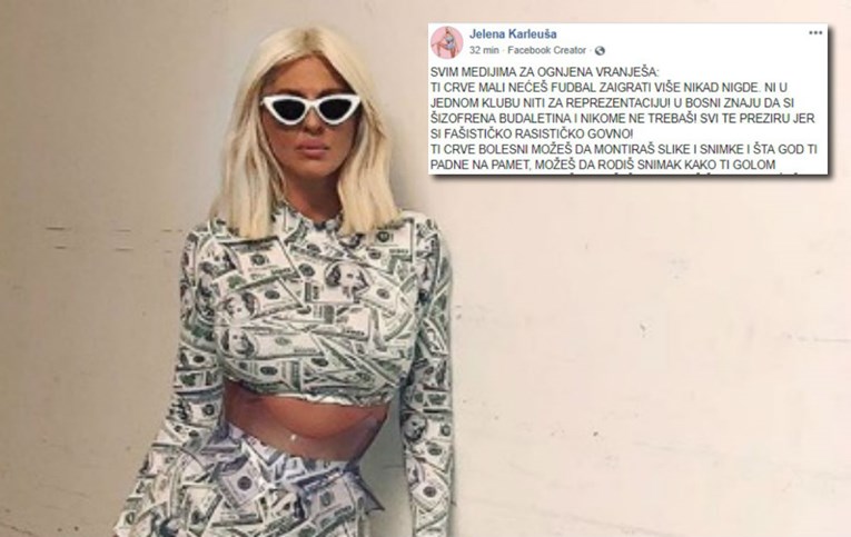 Karleuša objavila prijeteću poruku Vranješu: "Crve bolesni, ti si završio svoje"
