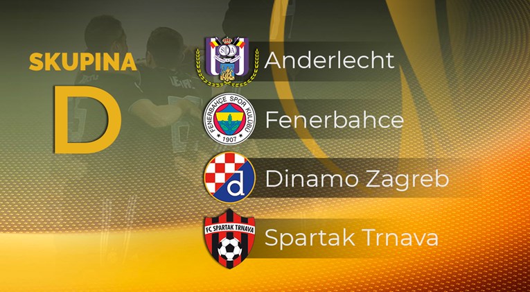 Dinamo u skupini EL-a s Anderlechtom, Fenerbahčeom i slovačkim Spartakom