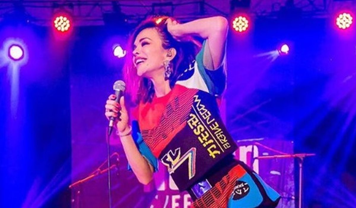 Biciklističke hlače i lateks čizme: Severina nastupala u outfitu za najhrabrije