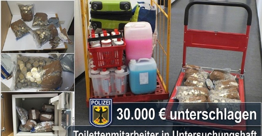 Hrvat u Njemačkoj krao kovanice iz WC-a. Kupio kuću i Lexus