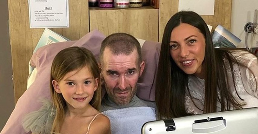 Teško bolesni nogometaš čeka smrt u hospiciju, no odlučio je usrećiti kćerkicu