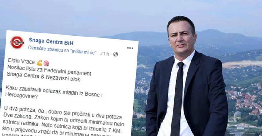 Pogledajte program političara iz BiH, kaže da bi se svi trebali uhljebiti