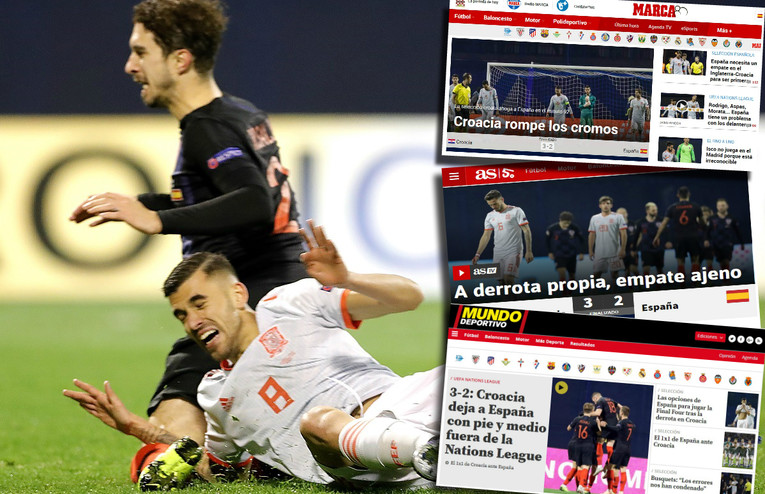 "Pobijedili smo sami sebe": Španjolski mediji kukaju nakon poraza