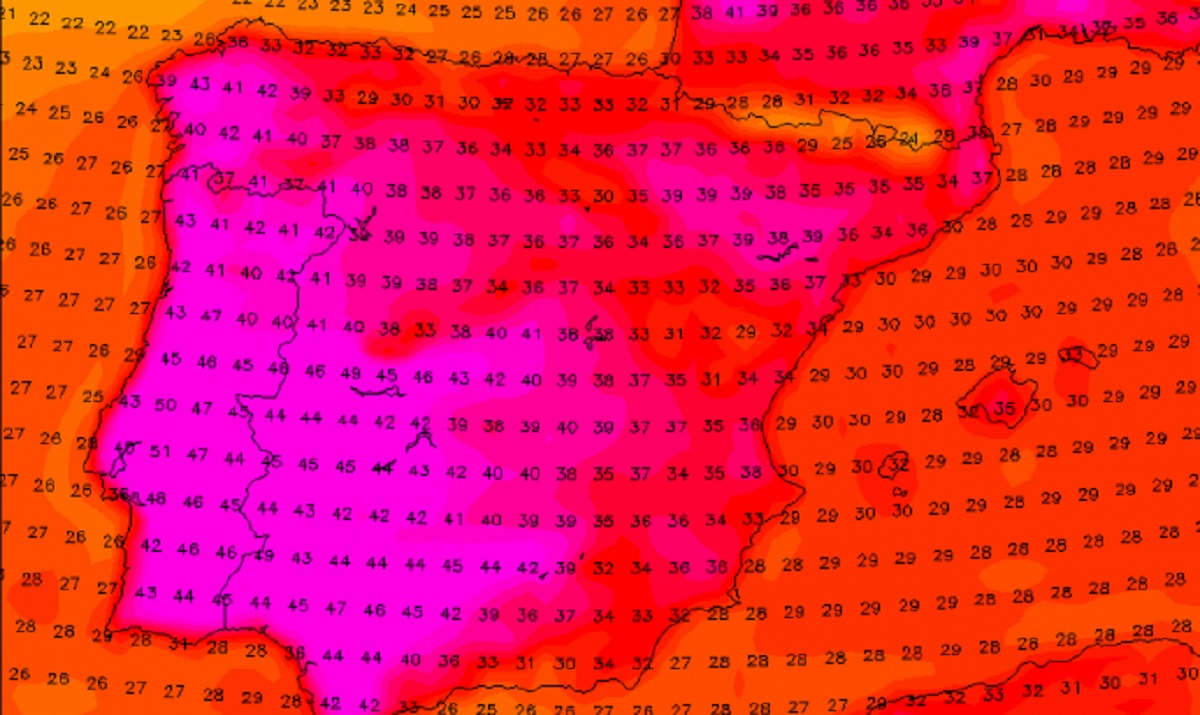 Na Pirenejskom poluotoku ekstremni toplinski val, očekuju se temperature do 50°C