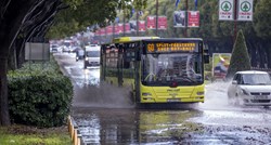 Zbog obilne kiše i poplava u Splitu vatrogasci intervenirali više od 120 puta