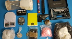 Splitska policija u podrumu 38-godišnjaka pronašla heroin, kokain i pištolje