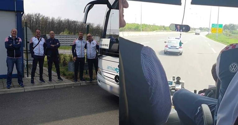 Hrvatski rukometaši uoči Srbije morali napustiti autobus hrvatskih registracija