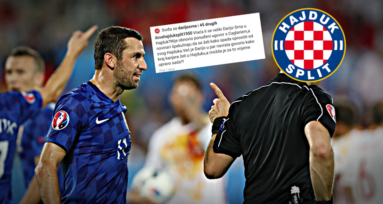 Srna na Instagramu lajka objave da se vraća u Hajduk
