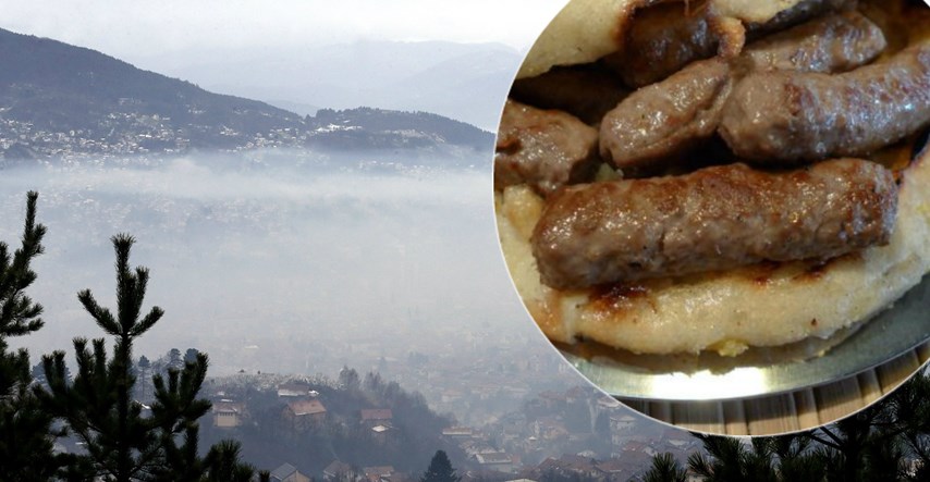 Zrak u Sarajevu je među najzagađenijima na svijetu. Vlasti krive ćevabdžinicu