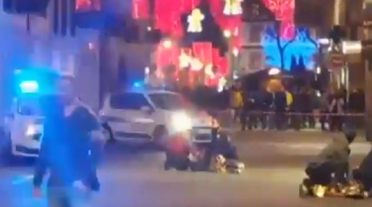 Pojavile su se snimke nakon pucnjave u Strasbourgu, tijela leže na cesti