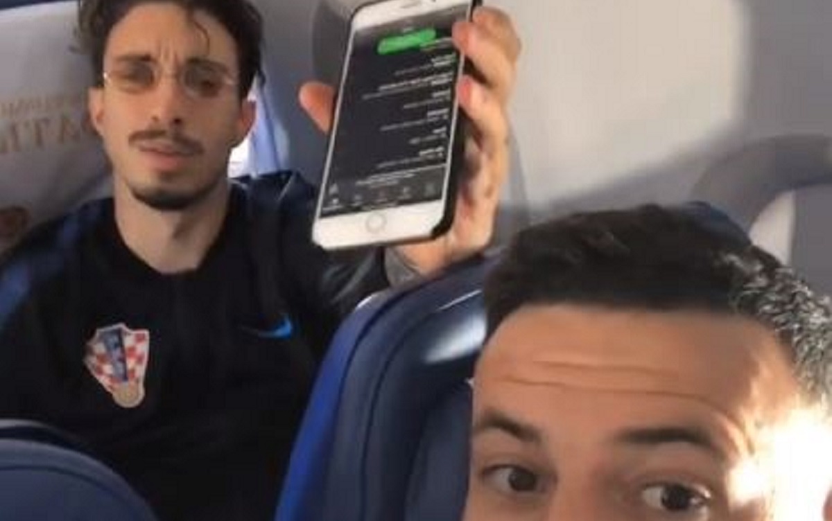 Subašić otkrio što on i Vrsaljko rade u avionu: "A babuške"