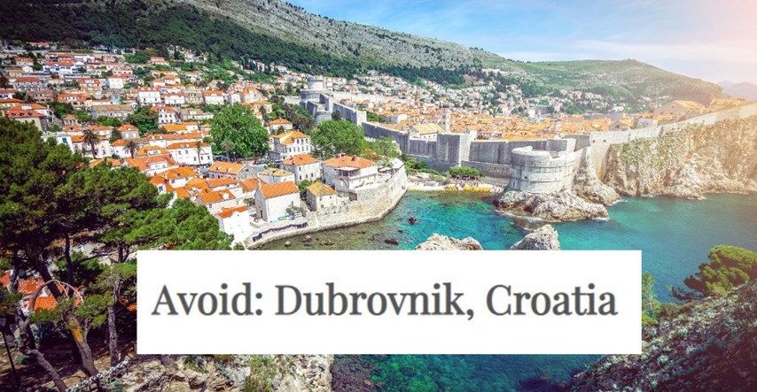 "Problem epskih razmjera": Popularna stranica upozorava da ne idete u Dubrovnik