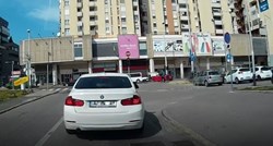 VIDEO Pogledajte trenutak sudara Audija i BMW-a u zagrebačkoj Dubravi