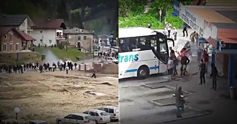 Yigit yigitning dumbasini urdi