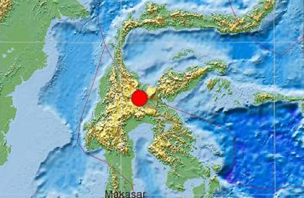 Potres jačine 5,4 stupnja pogodio indonezijski otok Sulawesi