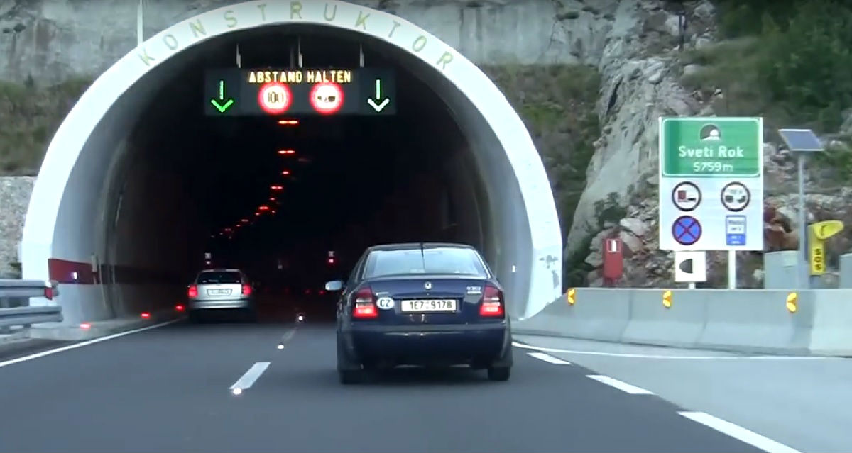 U tunelu Sveti Rok danas će se privremeno zaustavljati promet