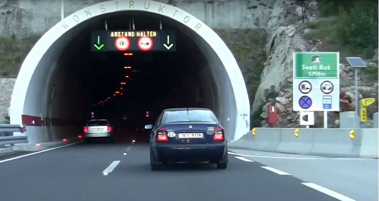 U tunelu Sveti Rok danas će se privremeno zaustavljati promet
