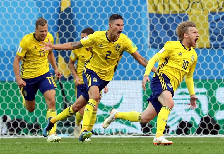 ŠVEDSKA - ŠVICARSKA 1:0 Švedska je u četvrtfinalu Svjetskog prvenstva