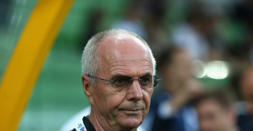 Sven-Goran Eriksson kao izbornik izgubio sve tri utakmice i ostao bez posla