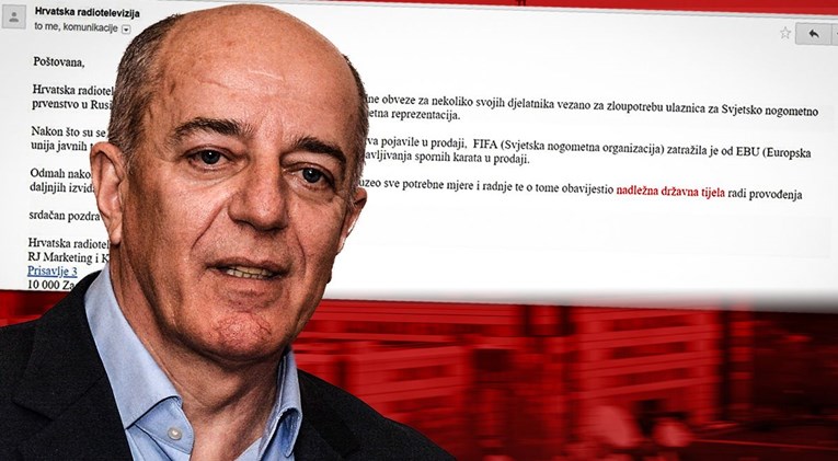 HRT je zbog dilanja ulaznica prijavio Ćosića DORH-u