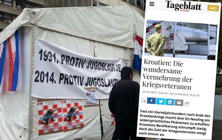Luksemburški list piše o "čudesnom povećanju broja veterana" u Hrvatskoj