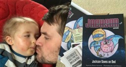 Tata piše knjige za djecu kako bi sina prije smrti pretvorio u superheroja