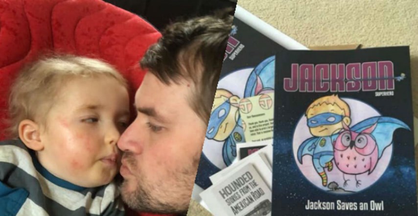 Tata piše knjige za djecu kako bi sina prije smrti pretvorio u superheroja