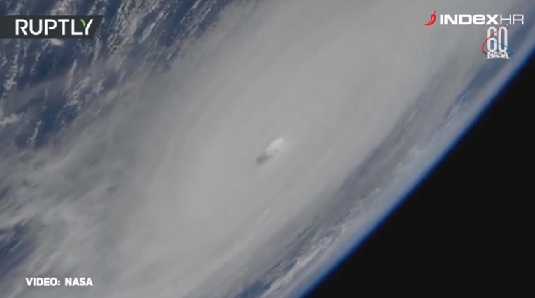 VIDEO Pogledajte kako uragan Michael izgleda iz svemira