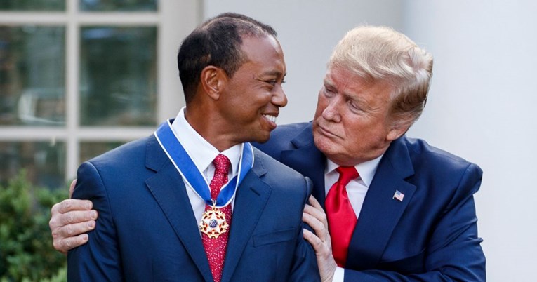 Donald Trump dodijelio najviše civilno odlikovanje Tigeru Woodsu