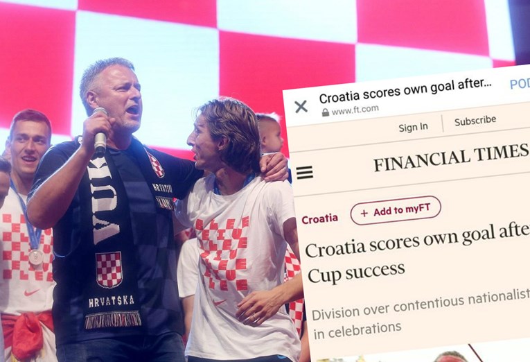 Financial Times: Nakon velikog uspjeha na prvenstvu, Hrvatska je postigla autogol