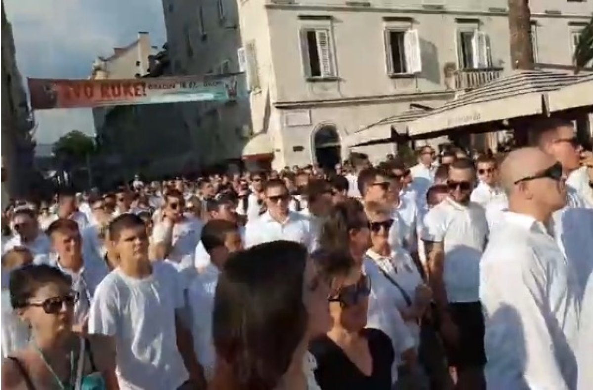 VIDEO Pogledajte kako se Torcida oprostila od Olivera