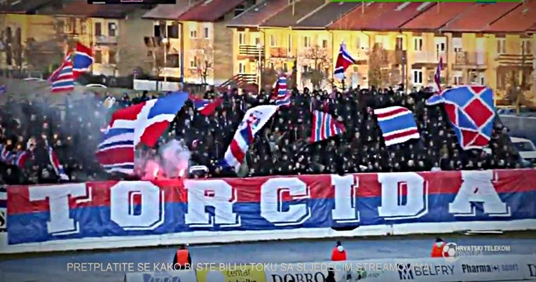 Torcida u Osijeku na stadion ulazila na poluvremenu