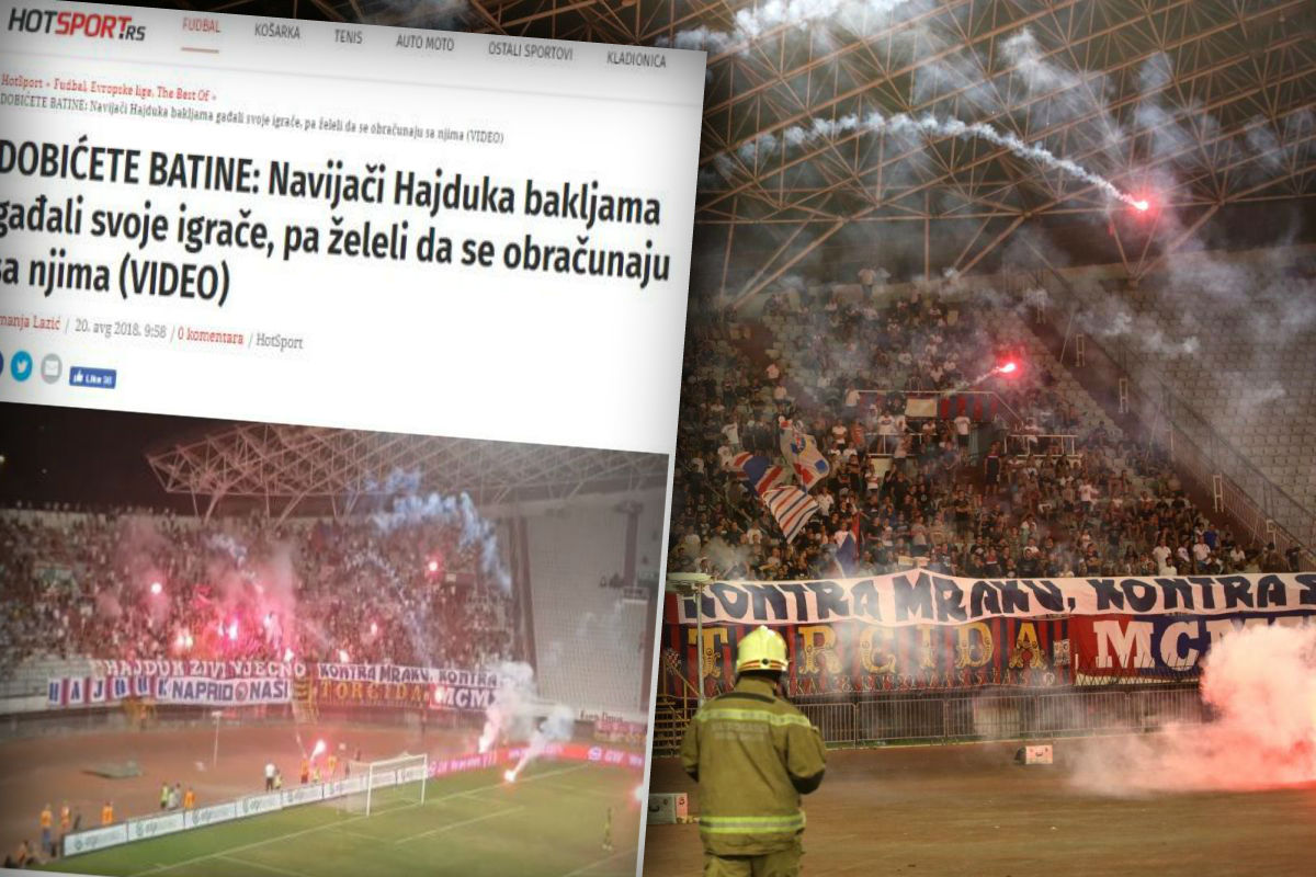 Mediji u regiji o nasilju na Poljudu: Ovo što radi Torcida ne viđa se često