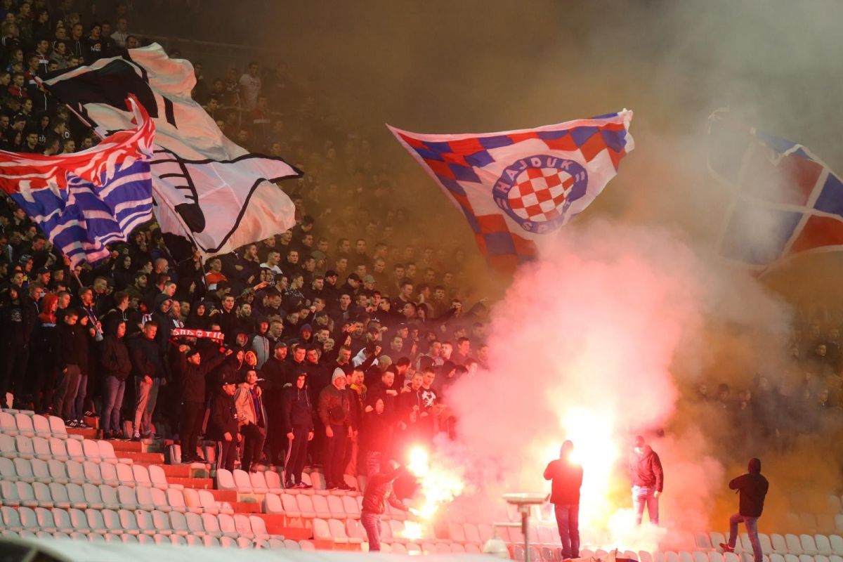 VIDEO Cijeli Poljud skandira protiv HNS-a