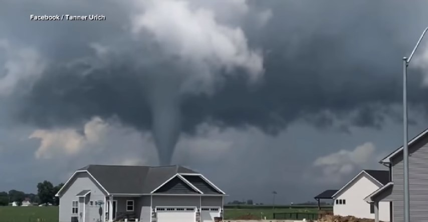 VIDEO Nekoliko tornada poharalo Iowu, objavljene zastrašujuće snimke