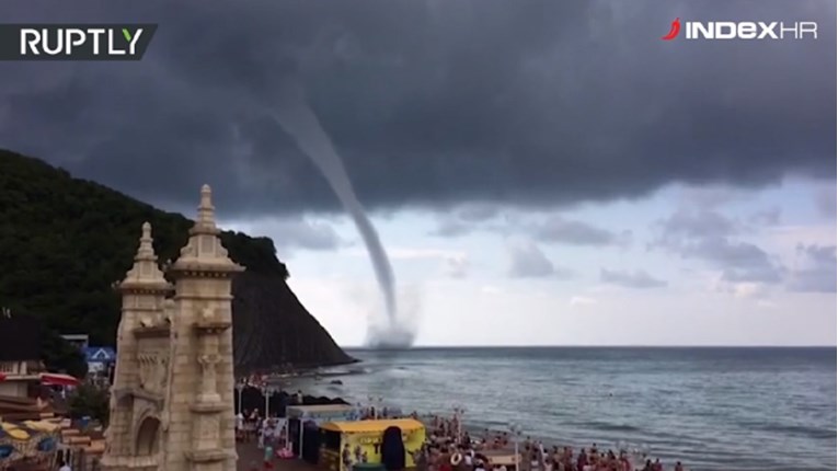 VIDEO Golemi tornado snimljen nad Crnim morem