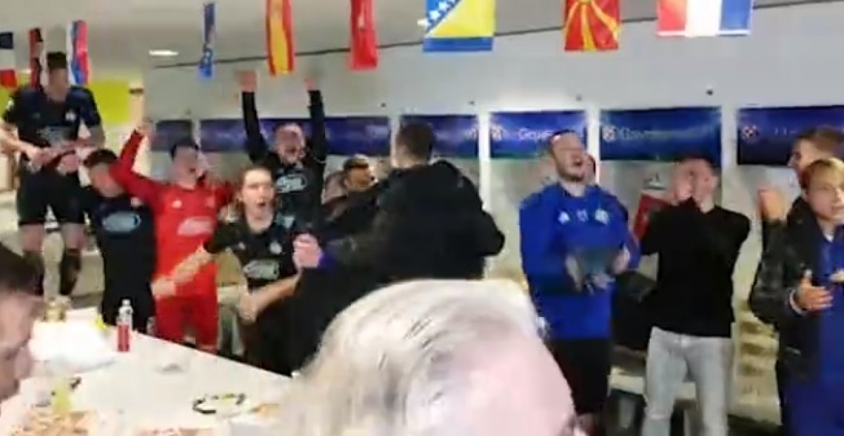 Pogledajte slavlje u Dinamovoj svlačionici, pjesma nije prestajala
