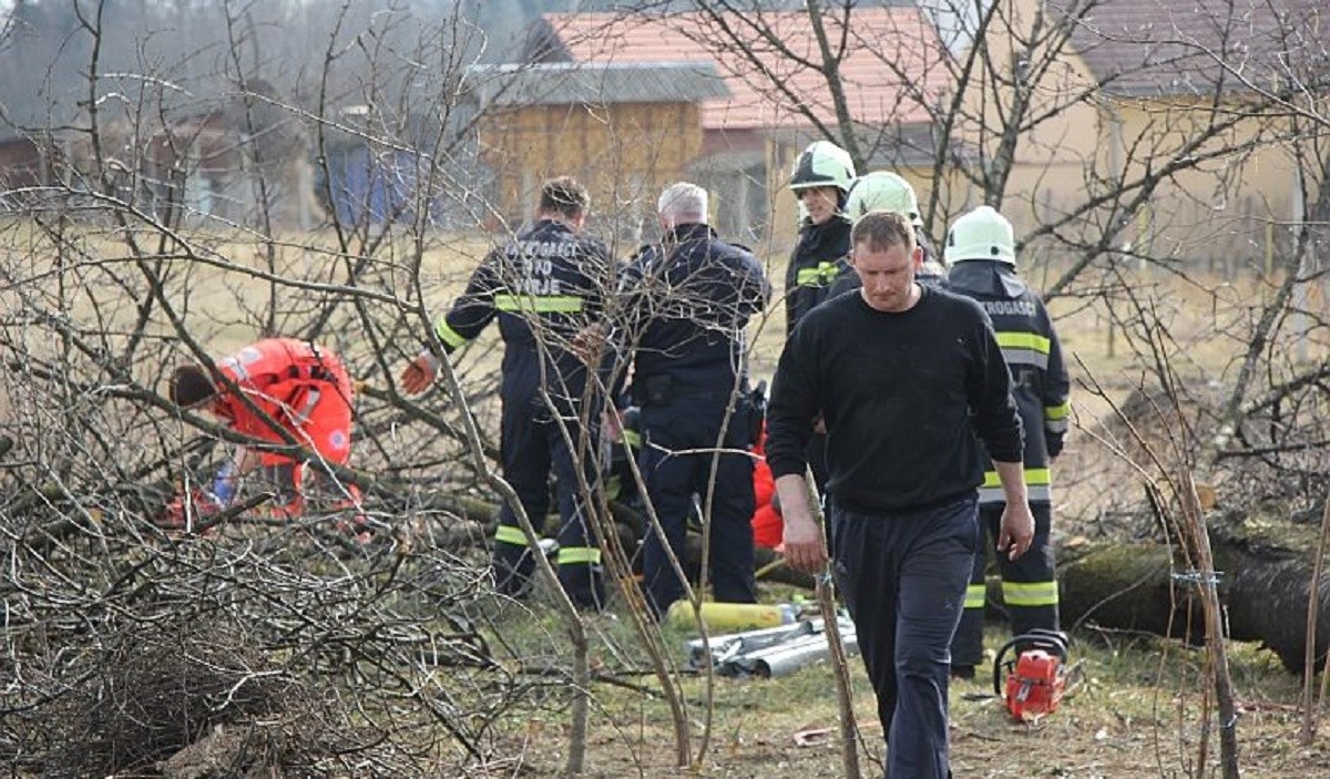 Pilio staru trešnju u Podravini, ona pala na njega. Umro je