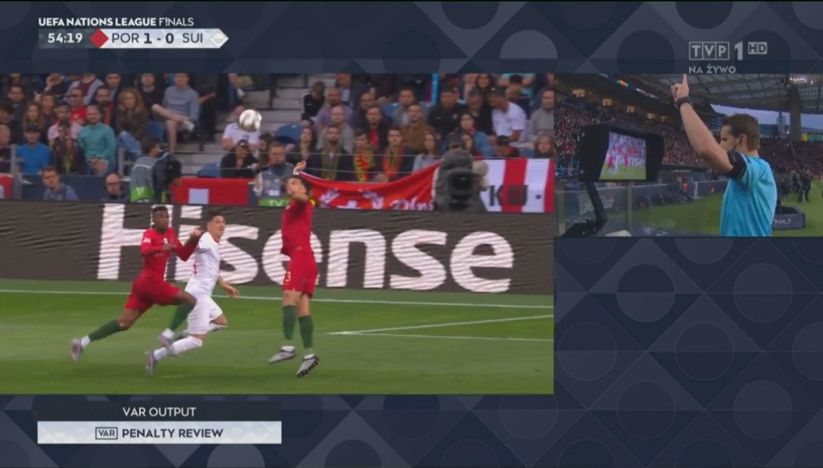 VAR cirkus: Brych dosudio penal za Portugal pa ga poništio i dosudio za Švicarce