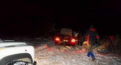 HGSS spašavao pijane ljude na Svilaji, zapeli su u snijegu
